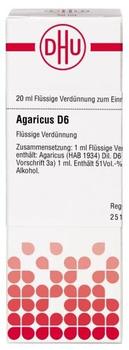 DHU Agaricus D 6 Dilution (20 ml)