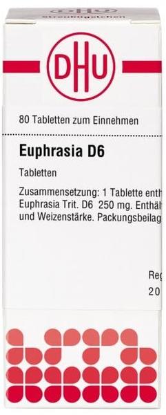DHU Euphrasia D 6 Tabletten (80 Stk.)