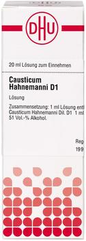 DHU Causticum Hahnemanni Urt. = D 1 (20 ml)