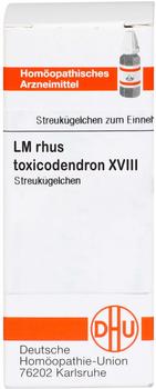 DHU Lm Rhus Tox. XVIII Globuli (5 g)