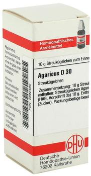 DHU Agaricus D 30 Globuli (10 g)