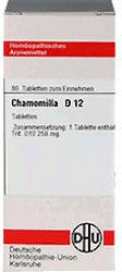DHU Chamomilla D 12 Tabletten (80 Stk.)