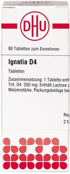 DHU Ignatia D 4 Tabletten (80 Stk.)