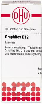 DHU Graphites D 12 Tabletten (80 Stk.)