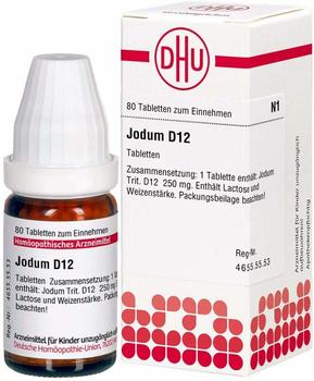 DHU Jodum D 12 Tabletten (80 Stk.)