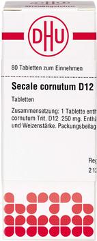 DHU Secale Cornutum D 12 Tabletten (80 Stk.)
