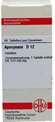 DHU Apocynum D 12 Tabletten (80 Stk.)