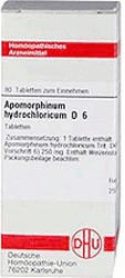 DHU Apomorphinum Hydrochloric. D 6 Tabletten (80 Stk.)