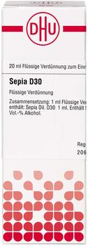 DHU Sepia D 30 Dilution (20 ml)