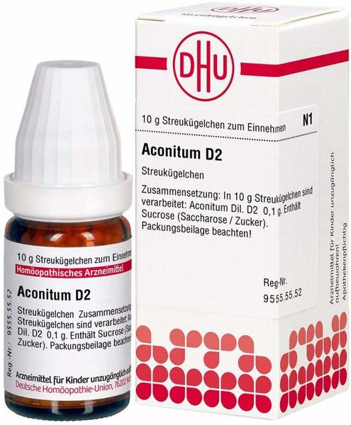 DHU Aconitum D 2 Globuli (10 g)