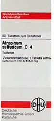 DHU Atropinum Sulfuricum D 4 Tabletten (80 Stk.)