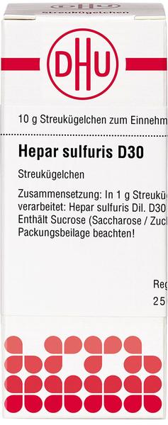 DHU Hepar Sulfuris D 30 Globuli (10 g)