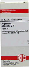 DHU Argentum Nitricum D 8 Tabletten (80 Stk.)