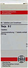 DHU Thuja D 2 Tabletten (80 Stk.)