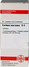 DHU Carduus Marianus D 4 Tabletten (80 Stk.)
