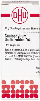 DHU Caulophyllum Thalictroides D 4 Globuli (10 g)