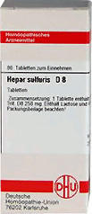 DHU Hepar Sulfuris D 8 Tabletten (80 Stk.)
