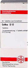 DHU Coffea D 12 Tabletten (80 Stk.)