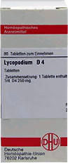 DHU Lycopodium D 4 Tabletten (80 Stk.)