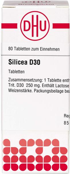DHU Silicea D 30 Tabletten (80 Stk.)