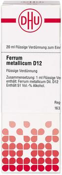 DHU Ferrum Metallicum D 12 Dilution (20 ml)