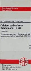 DHU Calcium Carbonicum D 30 Tabletten Hahnemanni (80 Stk.)