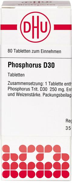 DHU Phosphorus D 30 Tabletten (80 Stk.)