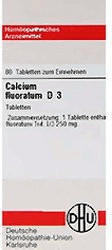 DHU Calcium Fluoratum D 3 Tabletten (80 Stk.)