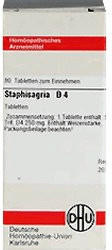 DHU Staphisagria D 4 Tabletten (80 Stk.)