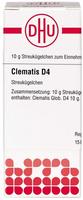 PZN-DE 01766477, DHU-Arzneimittel Clematis D4 Globuli (10 g), Grundpreis: &euro;