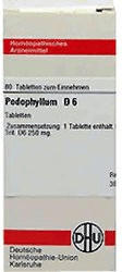 DHU Podophyllum D 6 Tabletten (80 Stk.)