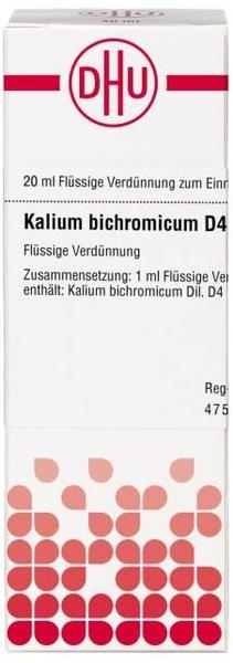 DHU Kalium Bichromicum D 4 Dilution (20 ml)