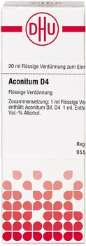 DHU Aconitum D 4 Dilution (20 ml)