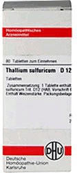 DHU Thallium Sulf. D 12 Tabletten (80 Stk.)