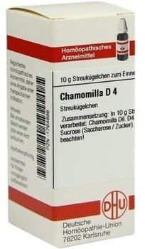 DHU Chamomilla D 4 Globuli (10 g)