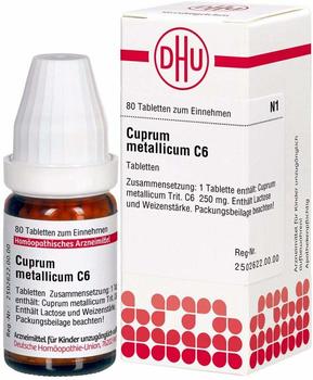 DHU Cuprum Metallicum C 6 Tabletten (80 Stk.)