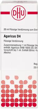 DHU Agaricus D 4 Dilution (20 ml)
