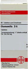 DHU Chamomilla D 6 Tabletten (80 Stk.)
