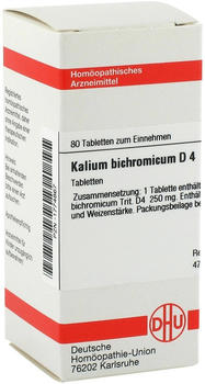 DHU Kalium Bichromicum D 4 Tabletten (80 Stk.)