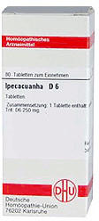 DHU Ipecacuanha D 6 Tabletten (80 Stk.)