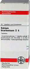DHU Natrium Bicarbonicum D 6 Tabletten (80 Stk.)