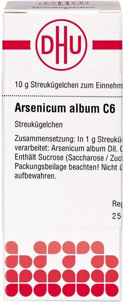 DHU Arsenicum Album C 6 Globuli (10 g)