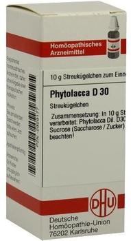 DHU Phytolacca D 30 Globuli (10 g)