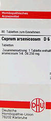 DHU Cuprum Arsenicosum D 6 Tabletten (80 Stk.)