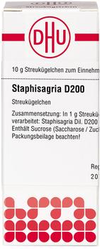 DHU Staphisagria D 200 Globuli (10 g)