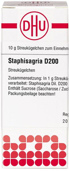 DHU Staphisagria D 200 Globuli (10 g)