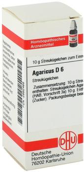 DHU Agaricus D 6 Globuli (10 g)