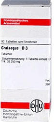 DHU Crataegus D 3 Tabletten (80 Stk.)
