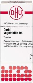 DHU Carbo Vegetabilis D 8 Tabletten (80 Stk.)