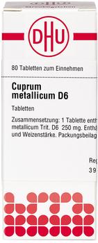 DHU Cuprum Metallicum D 6 Tabletten (80 Stk.)